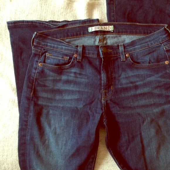 J Brand Lovestory Bellbottom Jeans