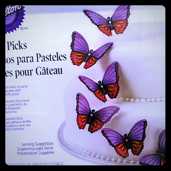 12 Cake cupcake picks