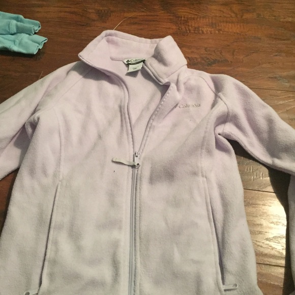 Columbia purple jacket size 14/16 kids