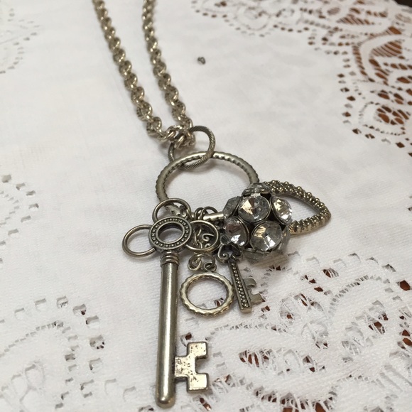 Chunky Charm like necklace