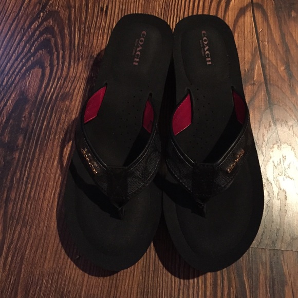 Coach sandals