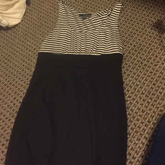 Black and white dress