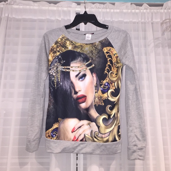 Graphic long sleeve tee - Picture 1 of 2