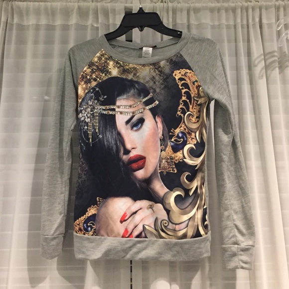 Graphic long sleeve tee - Picture 2 of 2