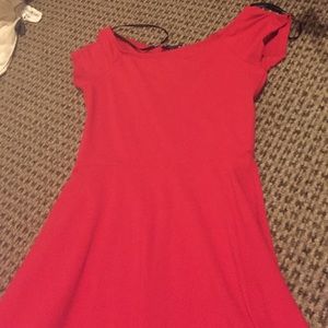 Red dress