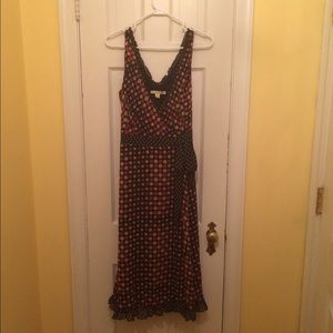 Cute wrap summer dress