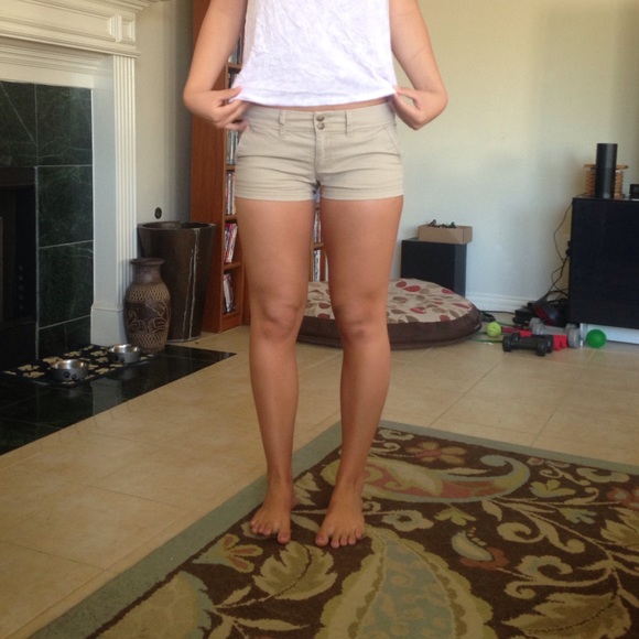 American Eagle Khaki Shorts