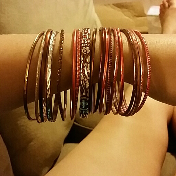 Copper bangles - Picture 2 of 2