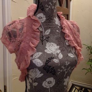 📦ADD To A Bundle📦 Mauve colored Lace cover