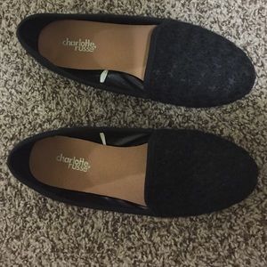 Charlotte Russe size 6 black flats