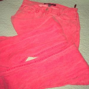 Red Linen French Connection Pants Size 0 Red Linen French Connection Pants Size 0