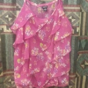 Pink Floral torrid cami