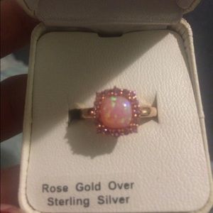 Rose gold ring