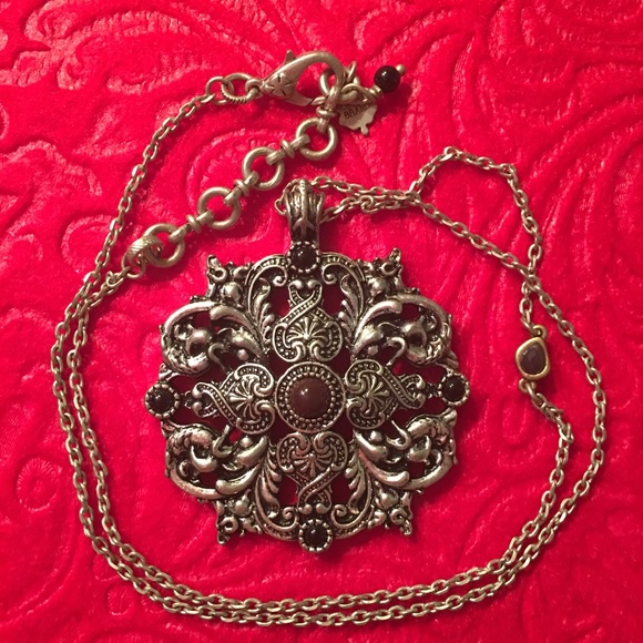 Lucky Brand Medallion Necklace