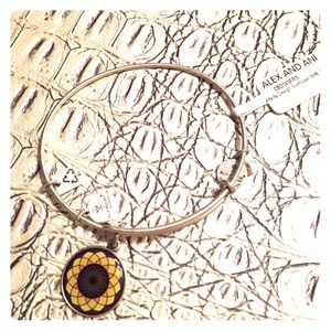 Alex and Ani Sunflower Bracelet