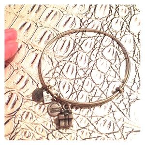 Alex and Ani Silver Gift Present Bracelet