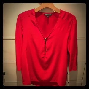 Express Red Blouse