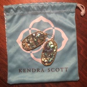 Kendra Scott Abalone Shell Deily Earrings