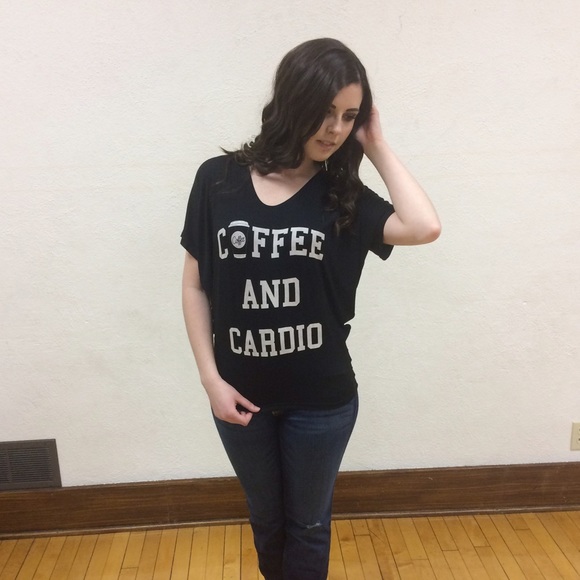 Coffee and cardio shirt - Picture 2 of 3