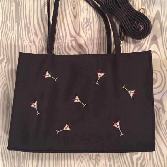 Martini glass purse