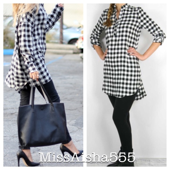 Dresses & Skirts - Plaid tunic dress LOWEST PRICE