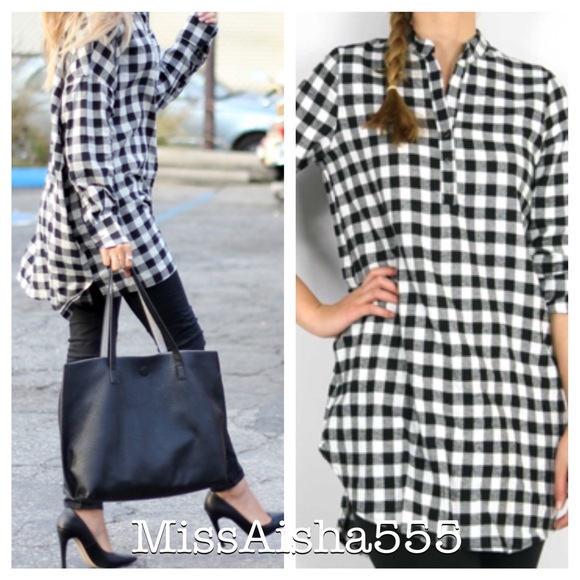 Plaid tunic dress LOWEST PRICE - Picture 4 of 4