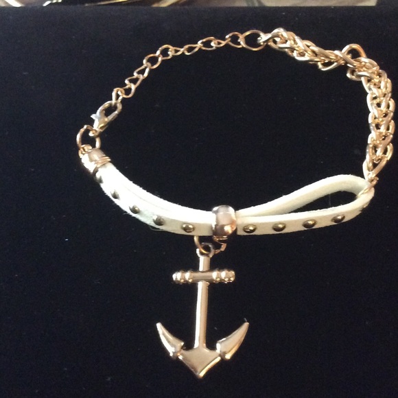Jewelry - 🔴FINAL🔴 adjustable anchor bracelet.