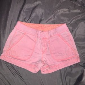 Pink shorts!
