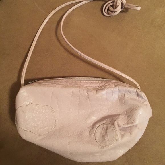Carlos Falchi vintage leather handbag
