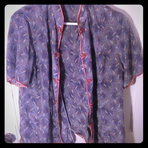 Funky clip down shirt