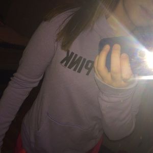 Pink Victoria's Secret sweatshirt