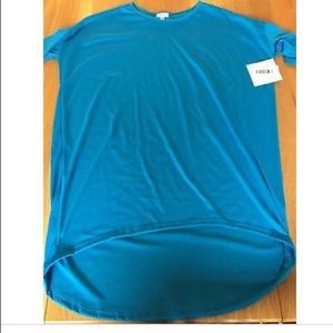 🚫SOLD- NWT XS Blue LulaRoe Irma Tunic