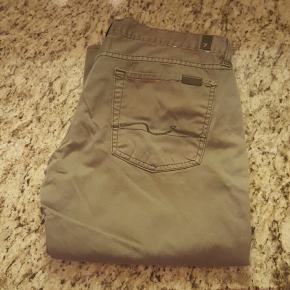 7 for all Mankind Skinny Boyfriend Crops SZ 31