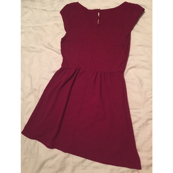 Cap sleeve textured skater dress!