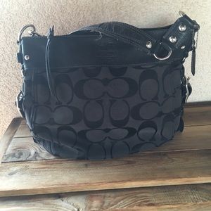 Black COACH purse