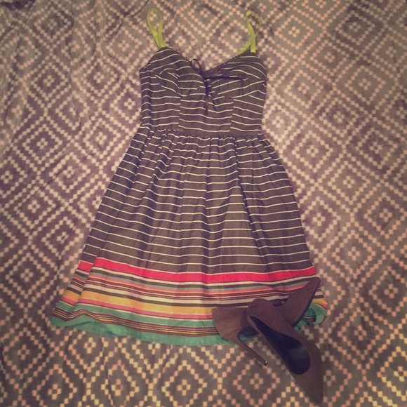 Stripped dress