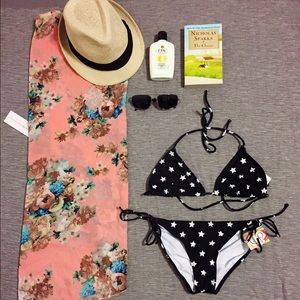 🎀 Black and white stars bikini🎀