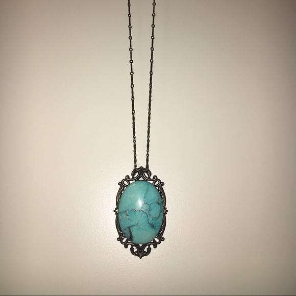 Turquoise Pendant Necklace