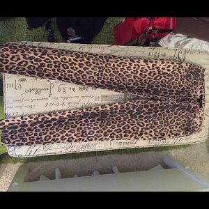 Cheetah pants