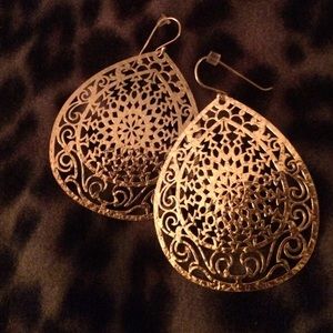Argento Vivo gold plated sterling silver earrings