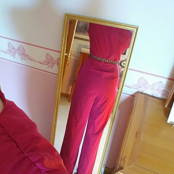 Dokizery Jumpsuit (Fuschia)