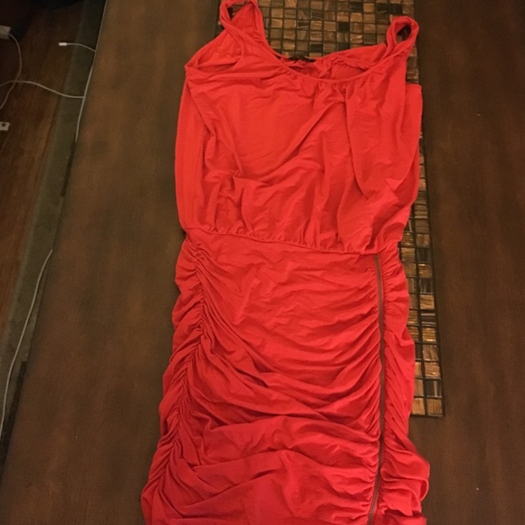 Orange Mini dress