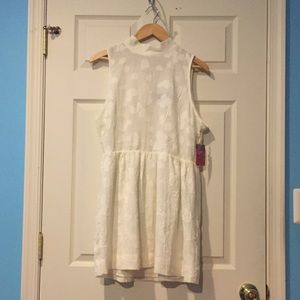 Forever21 Cream Dress (Open Back)