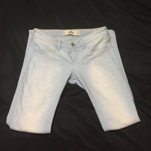Light blue skinny jeans