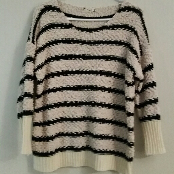 Oversized Striped Sweater