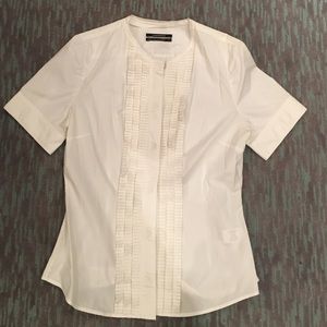 Club Monaco white blouse