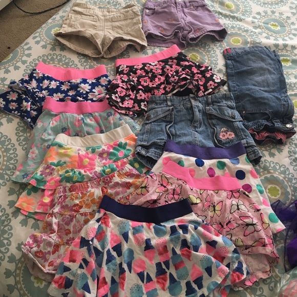 Little girl skirts/shorts