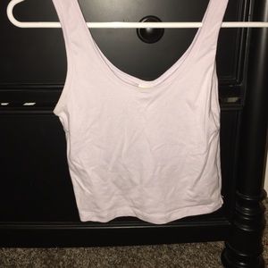 Lavender crop top