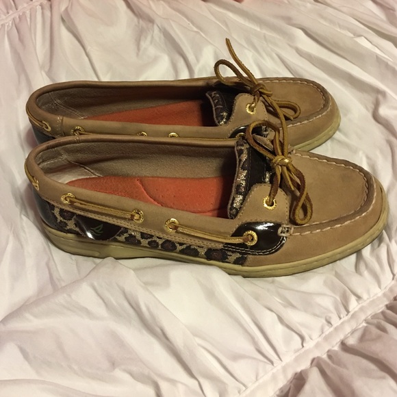 Cheetah Print Sperry's