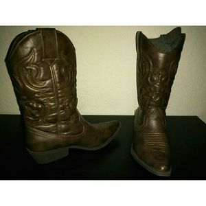 Mossimo Cowboy boots Brown